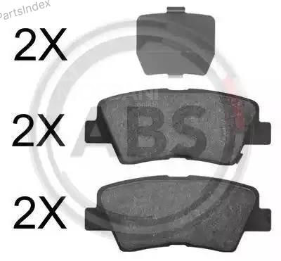 სამუხრუჭე დისკის ხუნდები  hundebi A.B.S. 37777 თბილისი - photo 2