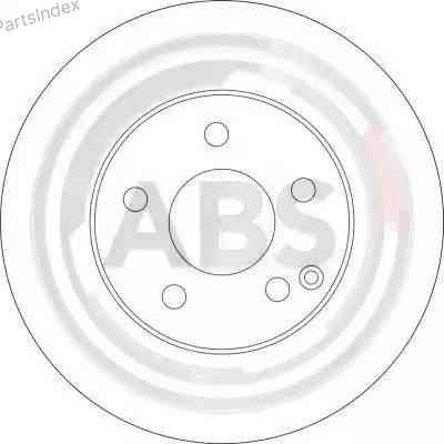 Диск тормозной A.B.S. 17402 Тбилиси