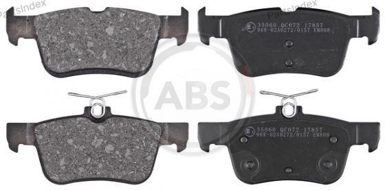 Колодки тормозные дисковые A.B.S. 35060 Тбилиси