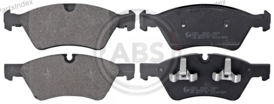 Колодки тормозные дисковые A.B.S. 37507 Тбилиси