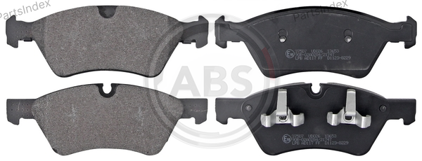 Колодки тормозные дисковые A.B.S. 37507 Тбилиси - изображение 1