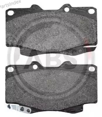 Колодки тормозные дисковые A.B.S. 37649 Тбилиси - изображение 2