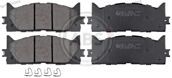 Колодки тормозные дисковые A.B.S. 37677 Тбилиси