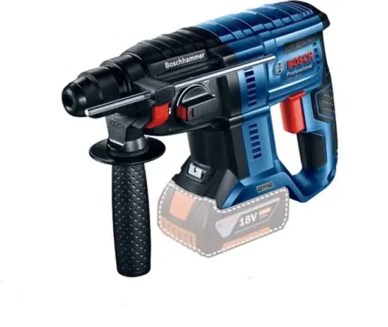 Аккумуляторная ударная дрель Bosch GBH 180-LI + (1x4, 0 Ач + галлоны 18-40 C) (18 В) Тбилиси