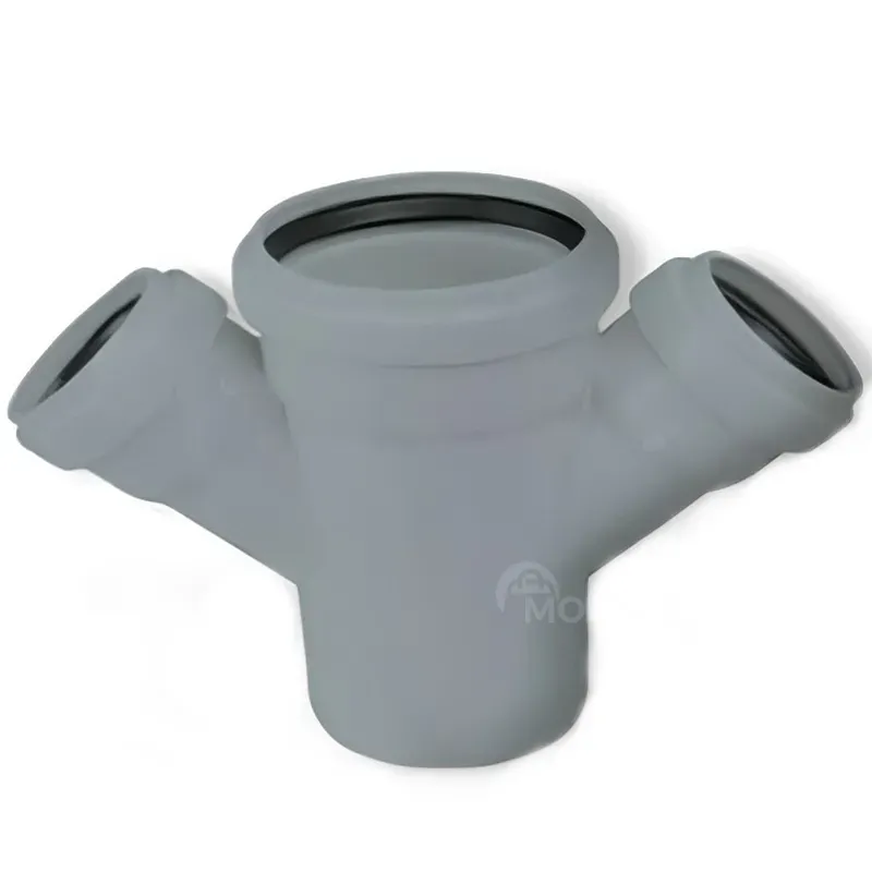 Трубы с поперечным креплением Hakan Plastik +GF+ PVC 110*70 45* Тбилиси - изображение 1