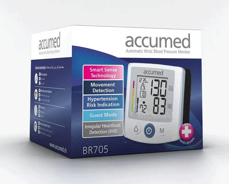 Მაჯის ელექტრო წნევის საზომი აპარატი Accumed Br705 თბილისი - photo 3