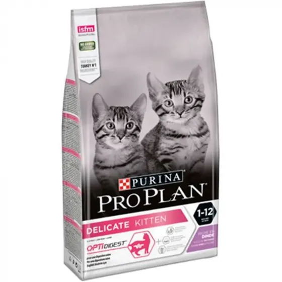 Корм для котят Purina PRO Plan Delicate Kitten With Turkey (1.5 KG) Тбилиси