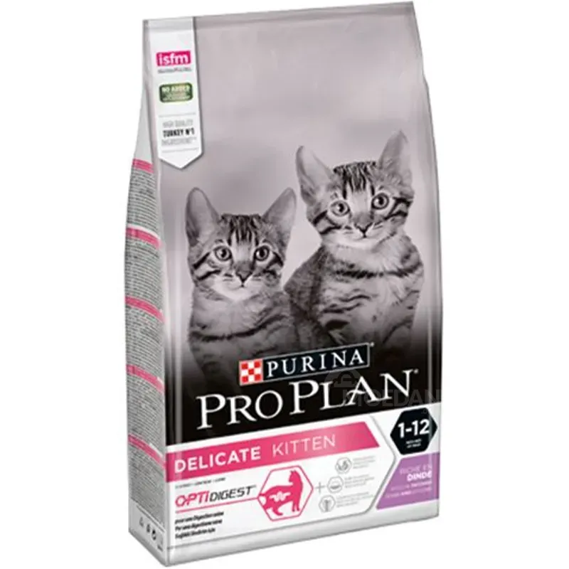 Kitten food Purina PRO Plan Delicate Kitten With Turkey (1.5 KG) Tbilisi - photo 1