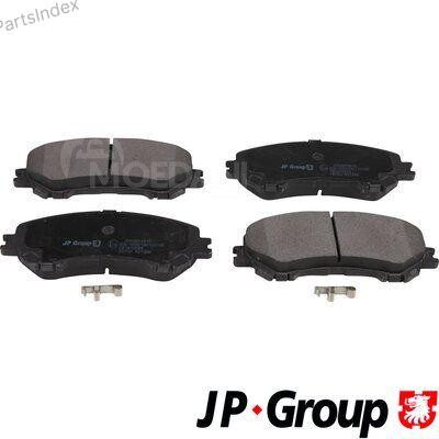 Колодки тормозные дисковые Jp group 4063604810 Тбилиси - изображение 1