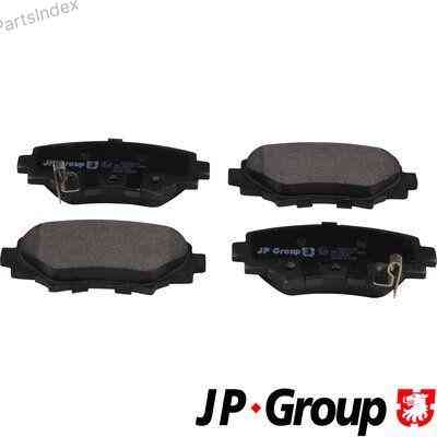 Колодки тормозные дисковые Jp group 3863701110 Тбилиси