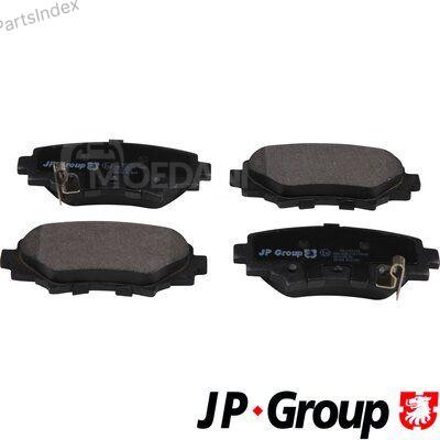 Колодки тормозные дисковые Jp group 3863701110 Тбилиси - изображение 1
