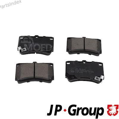 Колодки тормозные дисковые Jp group 3863601410 Тбилиси - изображение 3