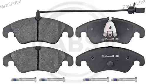 Колодки тормозные дисковые A.B.S. 37587 Тбилиси