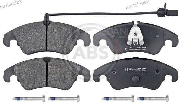 Колодки тормозные дисковые A.B.S. 37587 Тбилиси - изображение 1