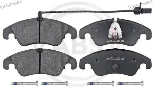 Колодки тормозные дисковые A.B.S. 37587 Тбилиси - изображение 6