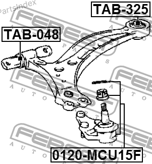 Control Arm Febest TAB-325 Tbilisi