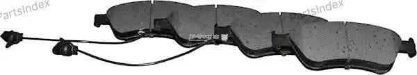 Disc Brake Pads Jp group 1163607710 Tbilisi - photo 1