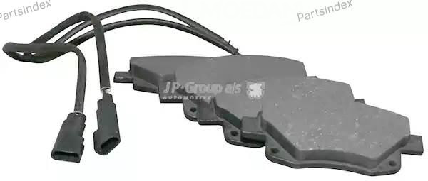 სამუხრუჭე დისკის ხუნდები  hundebi Jp group 1563700110 თბილისი - photo 1