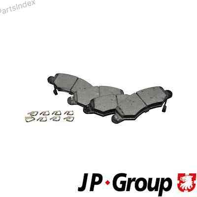 სამუხრუჭე დისკის ხუნდები  hundebi Jp group 1263603010 თბილისი