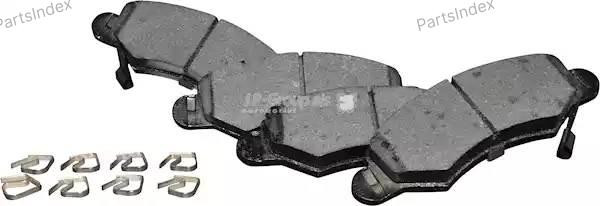 სამუხრუჭე დისკის ხუნდები  hundebi Jp group 1263603010 თბილისი - photo 1