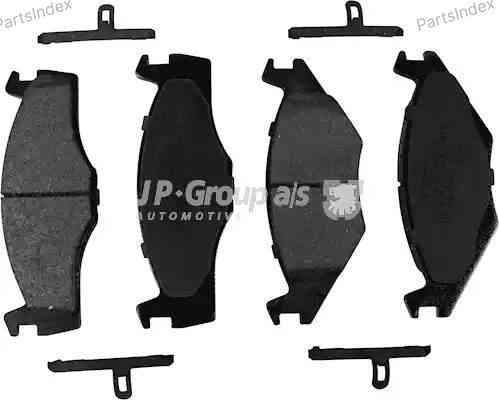 სამუხრუჭე დისკის ხუნდები  hundebi Jp group 1163600510 თბილისი