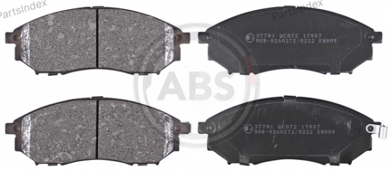 სამუხრუჭე დისკის ხუნდები  hundebi A.B.S. 37791 თბილისი