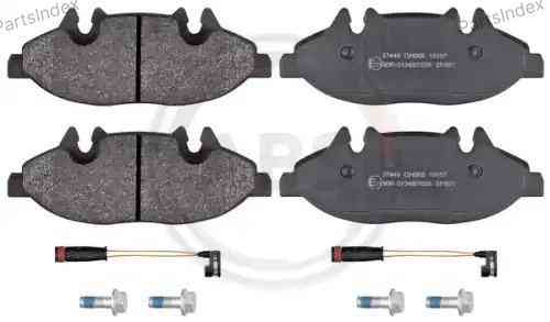 სამუხრუჭე დისკის ხუნდები  hundebi A.B.S. 37449 თბილისი