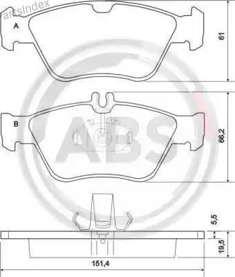 Disc Brake Pads A.B.S. 36903 Tbilisi - photo 2