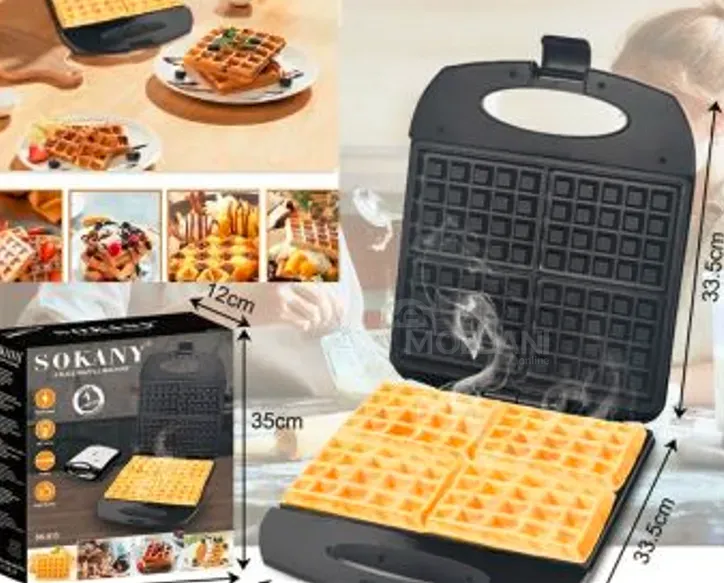 Ვაფლის საცხობი ბელგიური Sokany თბილისი - photo 3