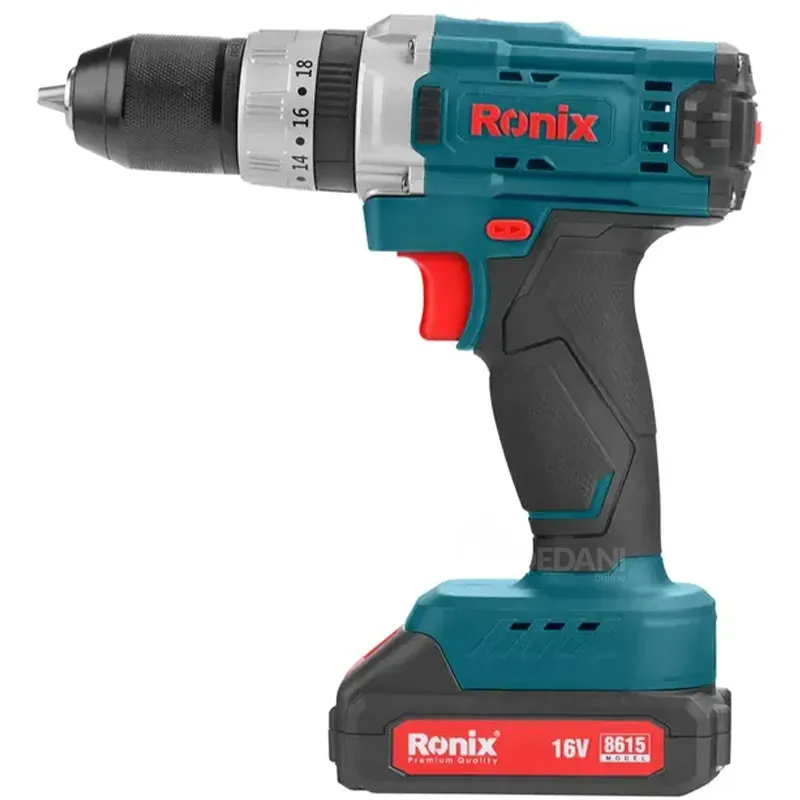 Აკუმულატორული ბურღ-სახრახნისი Ronix 8615 (16 V) თბილისი - photo 1