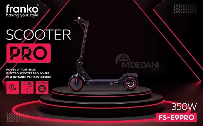 Electric scooter Franko FS-E9Pro (350W) Tbilisi - photo 2